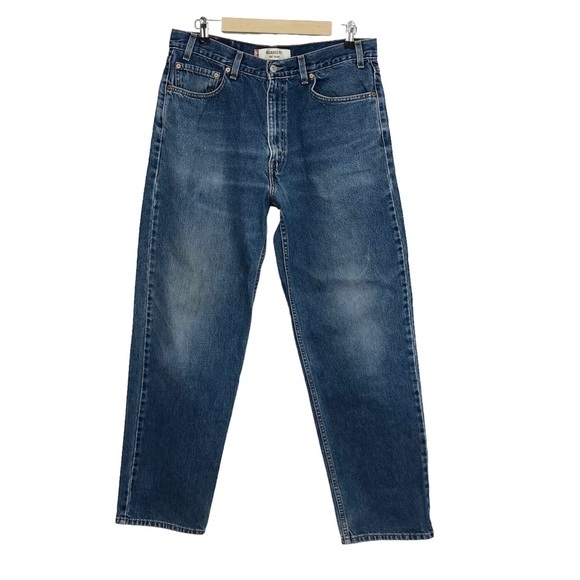 Levi’s Cotton Y2K Relaxed Fit 550 Blue Wash Jeans W36 - L32 - Picture 1 of 11